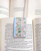 Marcador de Livro Magnético Flores