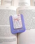 Marcador de Livro Magnético Folhas
