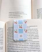 Marcador de Livro Magnético Morangos