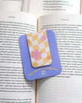 Marcador de Livro Magnético Flores