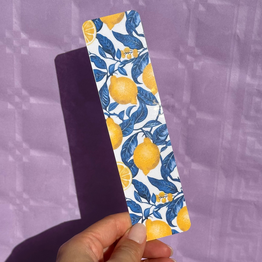 Marcador de Livro- Limão